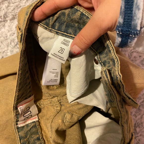 BDG Yellow/Brown Distressed Jeans - Picture 15 of 15